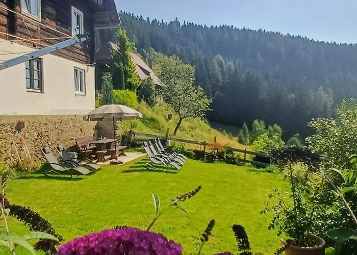 度假居 Almhorizont Beim Oberen Kreuzer 弗里萨赫